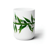 Ti Leaf + Tuberose Lei Ceramic Mug (15oz)