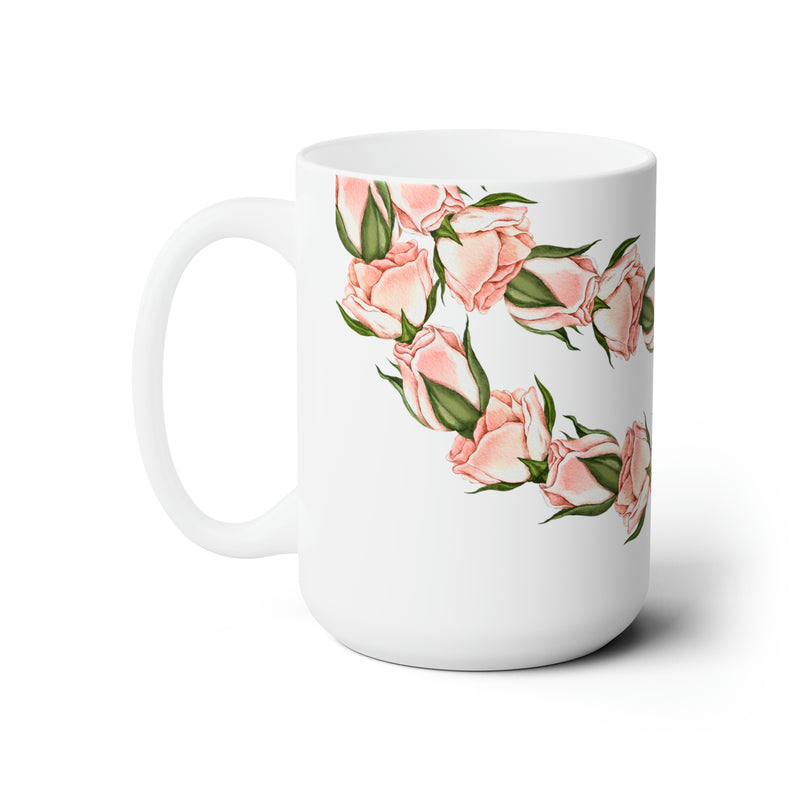 Rosebud Lei Ceramic Mug (15oz)