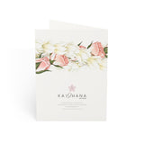 Blank Rosebud + Pikake Lei Greeting Card