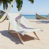 Crown Twist Lei Beach Towel