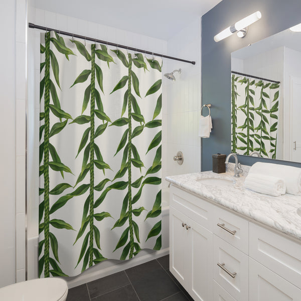 Ti-Leaf Strand Shower Curtain