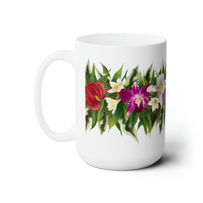 Haku Lei Ceramic Mug (15oz)