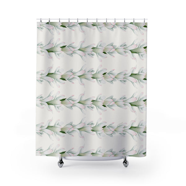 Tuberose Strand Shower Curtain