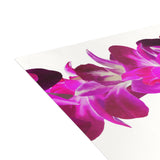 Blank Purple Orchid Lei Greeting Card