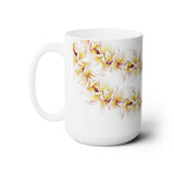 Plumeria Lei Ceramic Mug (15oz)