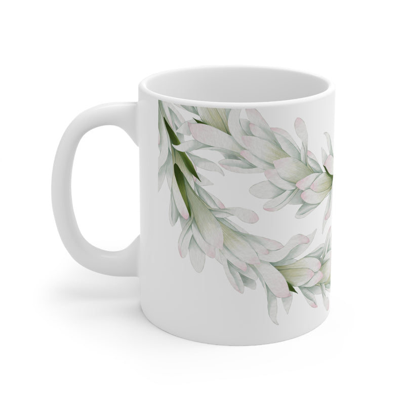 Tuberose Lei Ceramic Mug (11oz)