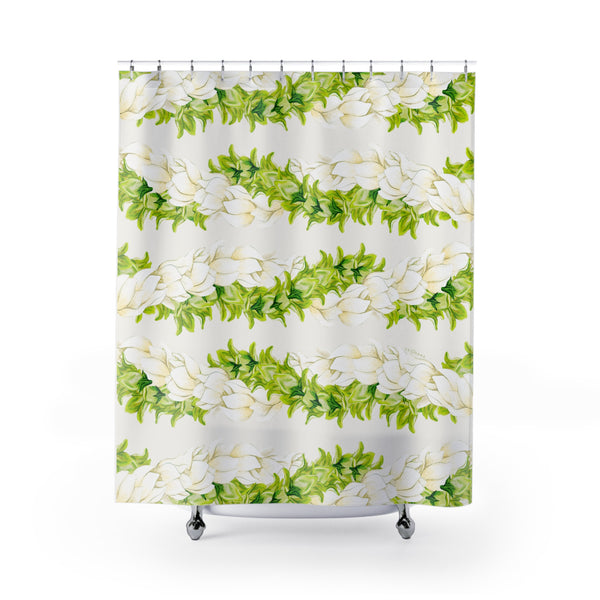 Pakalana + Pikake Twist Strand Shower Curtains