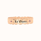 Hau'oli Heirloom Birthstone Bangle