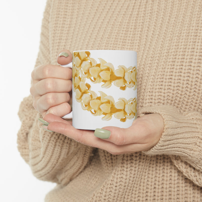 Puakenikeni Lei Ceramic Mug (11oz)