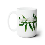 Ti Leaf + Tuberose Lei Ceramic Mug (15oz)