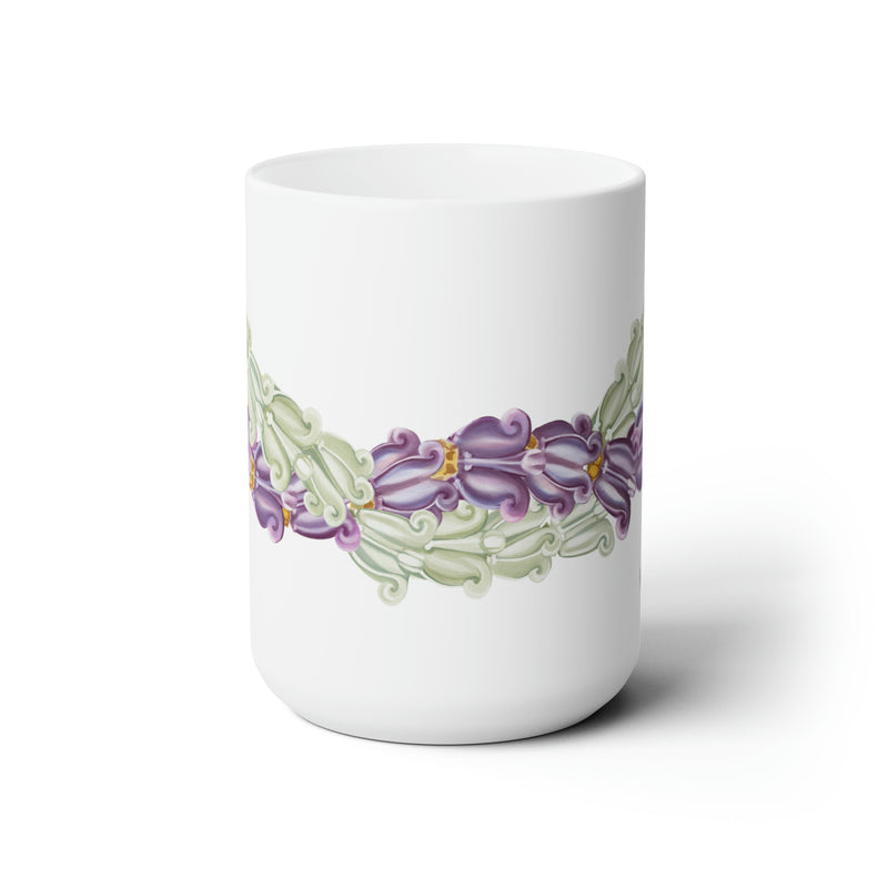 Mix Crown Lei Ceramic Mug (15oz)