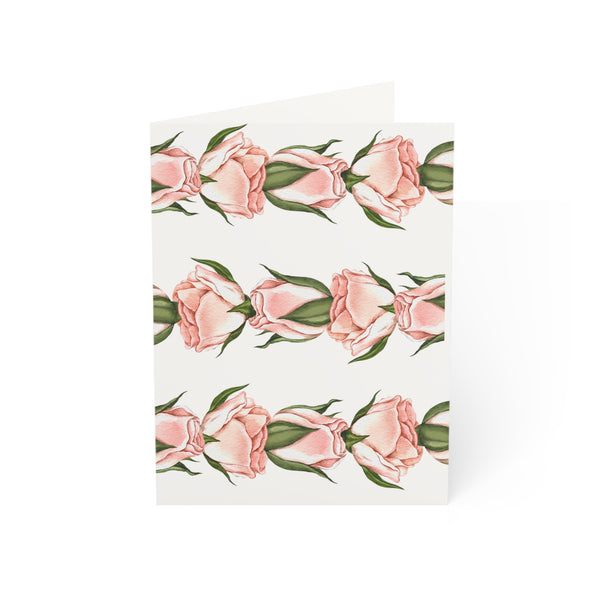 Rosebud Lei Greeting Card