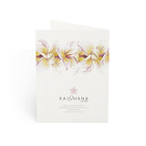 Blank Plumeria Lei Greeting Cards