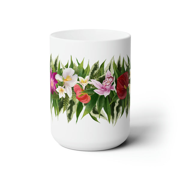 Haku Lei Ceramic Mug (15oz)