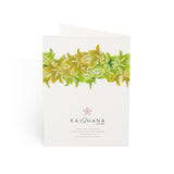 Blank Pakalana Twist Lei Greeting Card
