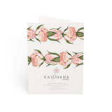 Rosebud Lei Greeting Card