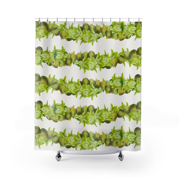 Mokihana + Pakalana Strand Shower Curtain
