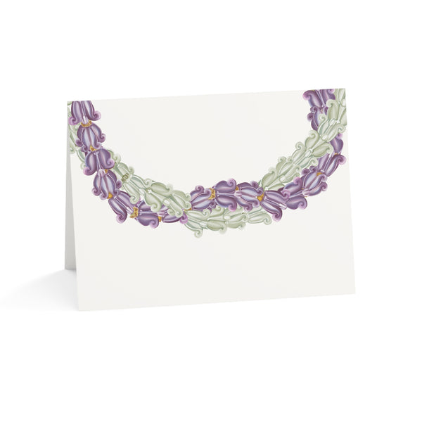 Blank Mixed Crown Twist Lei Greeting Card