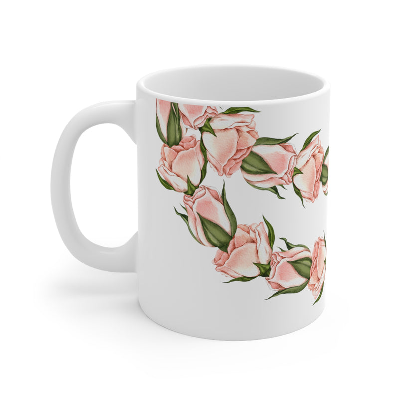 Rosebud Lei Ceramic Mug (11oz)