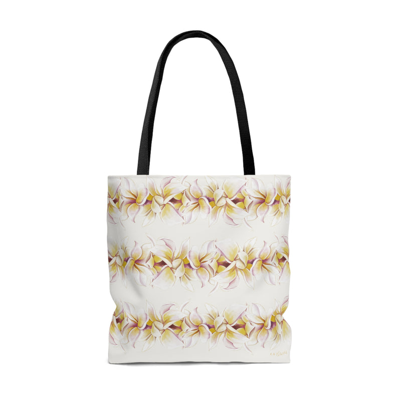 Plumeria Lei Tote Bag