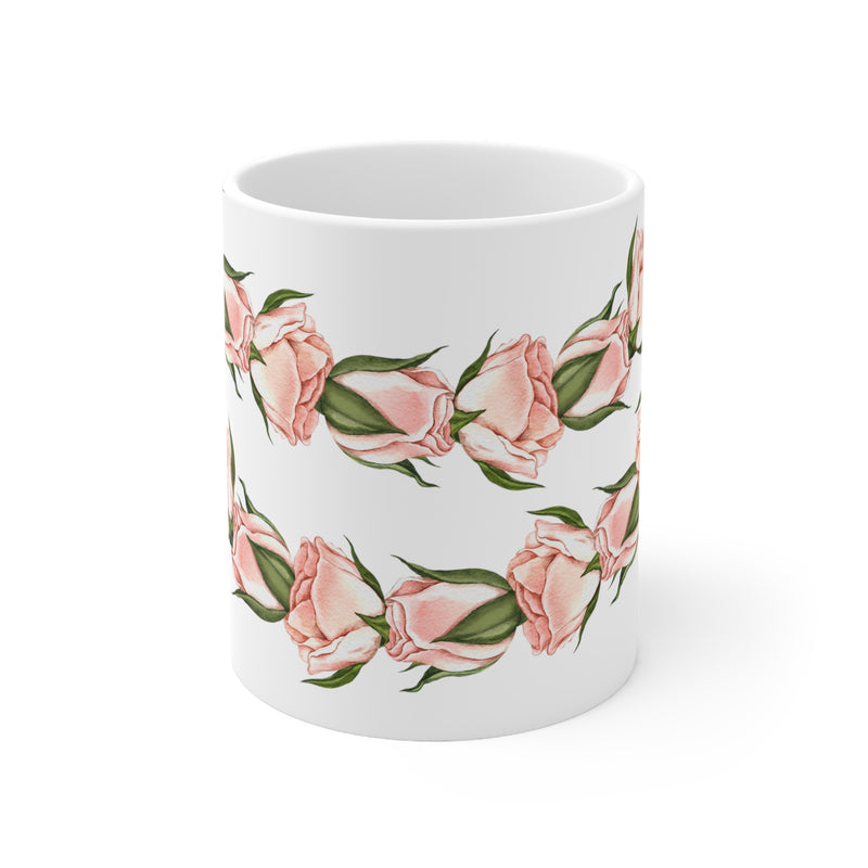 Rosebud Lei Ceramic Mug (11oz)