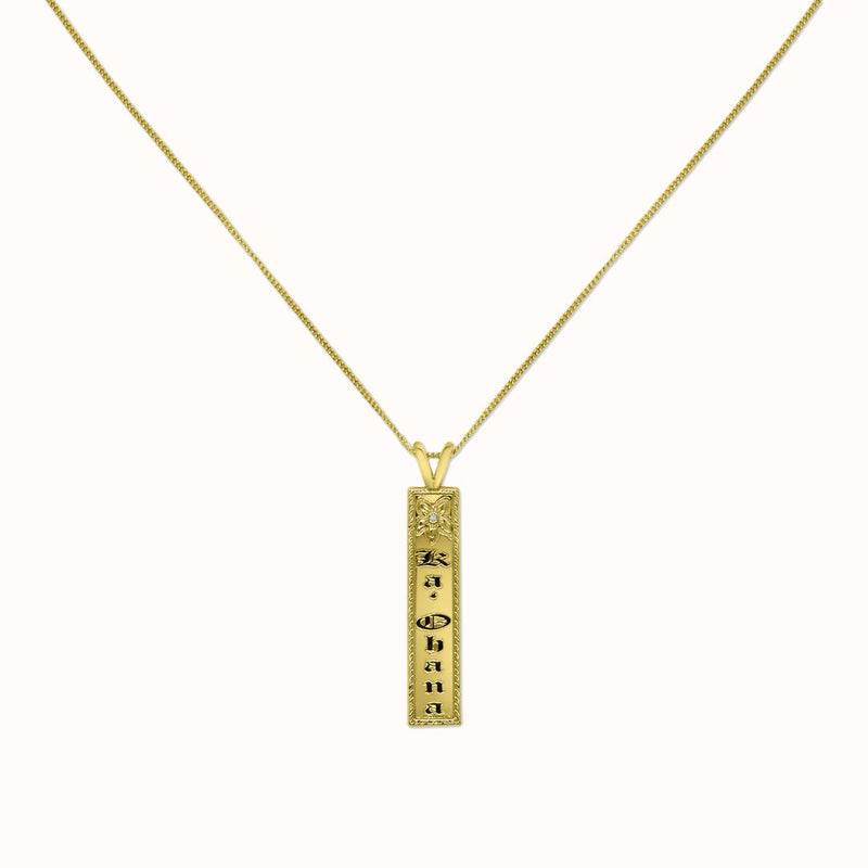 8mm Pu'uwai Heirloom Vertical Pendant