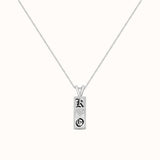 8mm Kealoha Heirloom Double Initial Pendant