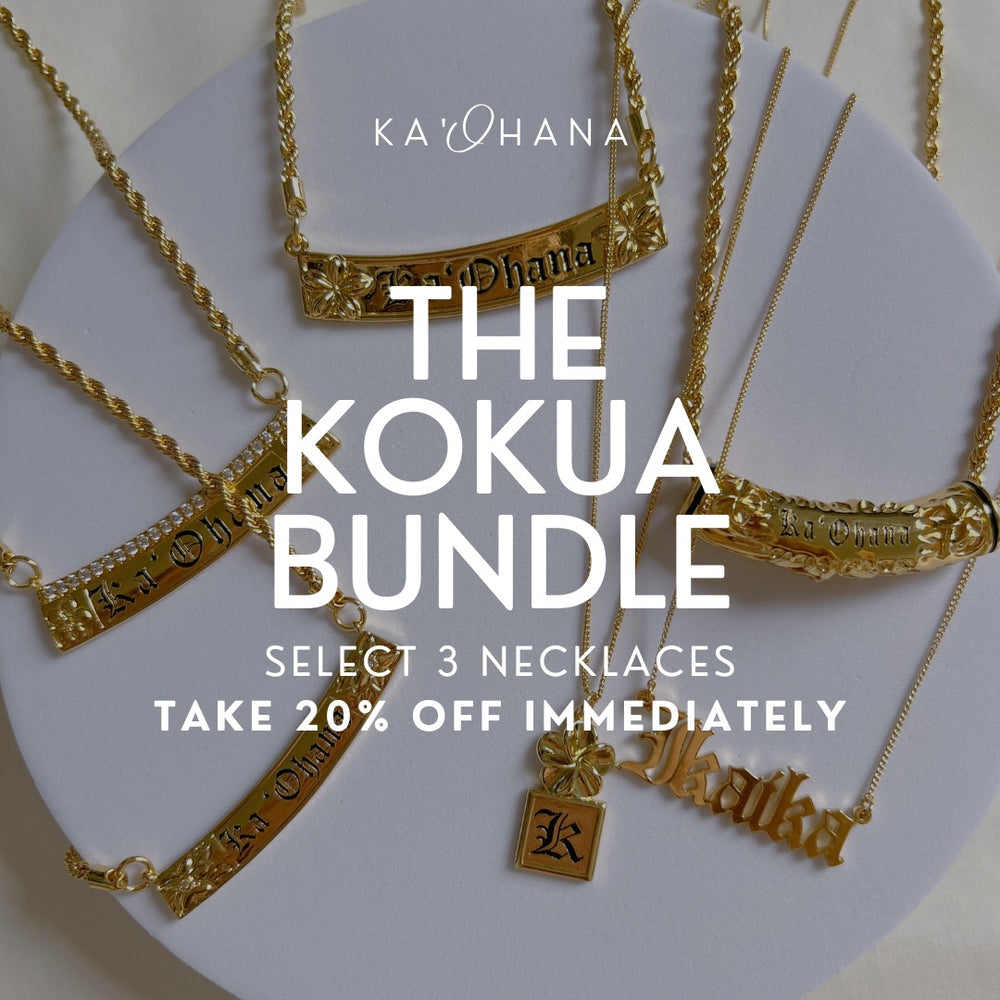 Kokua Bundle | 20% OFF (3 Necklaces) – Ka Ohana Jewelry
