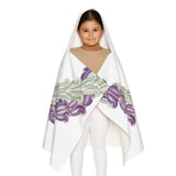 Mixed Crown Twist Lei Keiki Hooded Towel