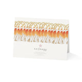 Blank Orange Ginger Lei Greeting Card