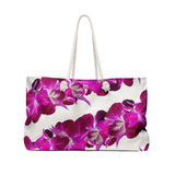 Purple Orchid Strand Weekender Bag