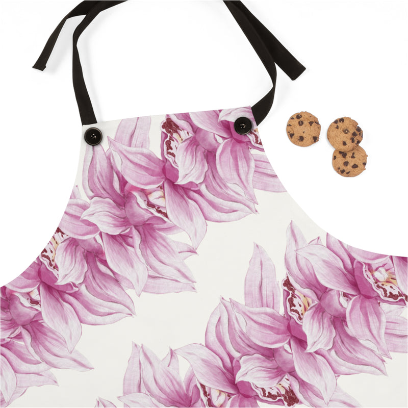 Pink Orchid Strand Apron