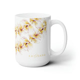 Plumeria Lei Ceramic Mug (15oz)