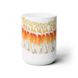 Orange Ginger Lei Ceramic Mug (15oz)