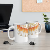 Orange Ginger Lei Ceramic Mug (11oz)