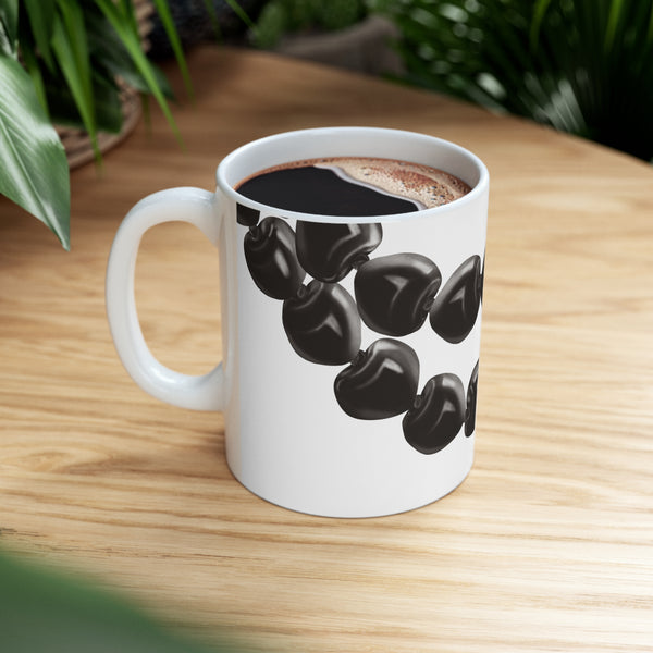 Kukui Nut Lei Ceramic Mug (11oz)