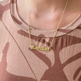 Inoa Personalized Cutout Necklace