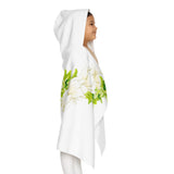 Pakalana + Pikake Twist Lei Keiki Hooded Towel