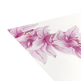 Pink Orchid Lei Greeting Card