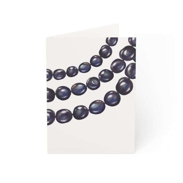 Blank Tahitian Pearl Multi-Strand Greeting Card