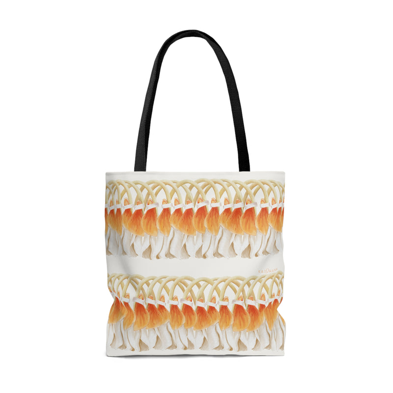 Orange Ginger Lei Tote Bag