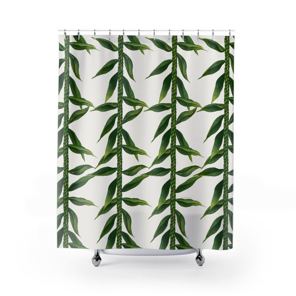 Ti-Leaf Strand Shower Curtain