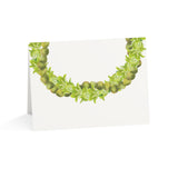 Blank Mokihana + Pakalana Lei Greeting Card