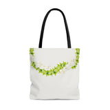 Pakalana + Pikake Twist Lei Tote Bag