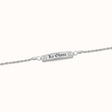 8mm Lokelani Heirloom ID Plate Bracelet