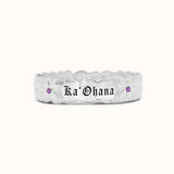 Hau'oli Heirloom Birthstone Bangle