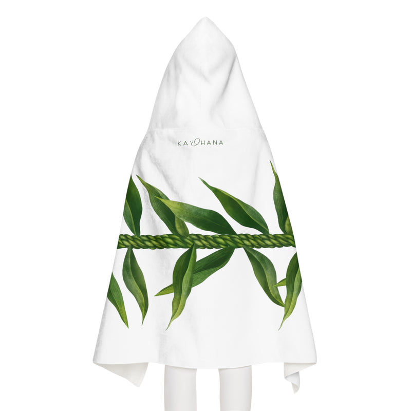 Ti-Leaf Strand Keiki Hooded Towel