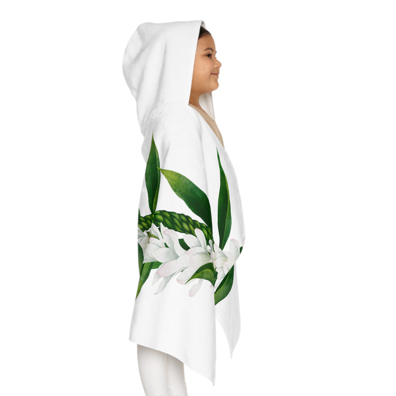 Ti-Leaf + Tuberose Lei Keiki Hooded Towel