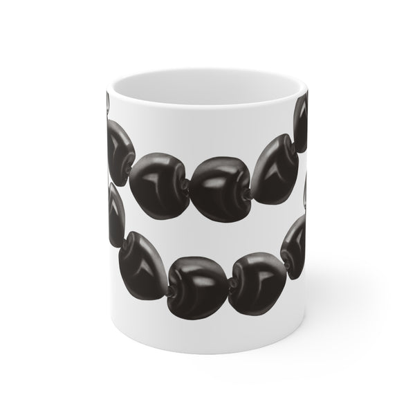 Kukui Nut Lei Ceramic Mug (11oz)