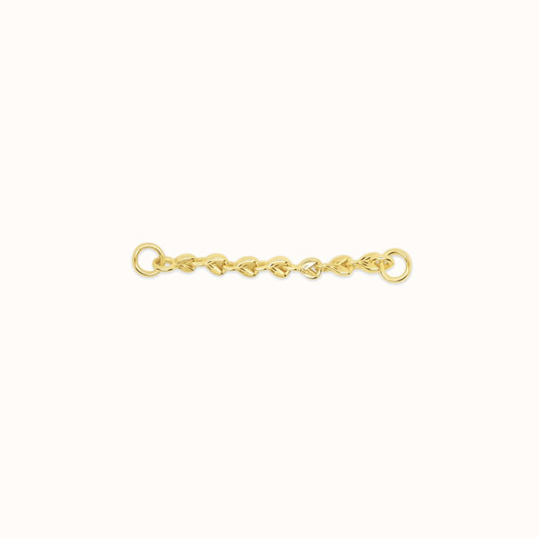 Maile Lei Double Loop Charm